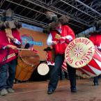 Es wurden drei Kulturen/Musik/Tänze präsentiert, die sich der präkolonialen, der postkolonialen und der Neuzeit zuordnen lassen: SIKURIS, SAYA AFROBOLIVIANA und CAPORALES.